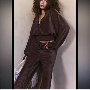 NWT Free People Movement Velour Tracksuit